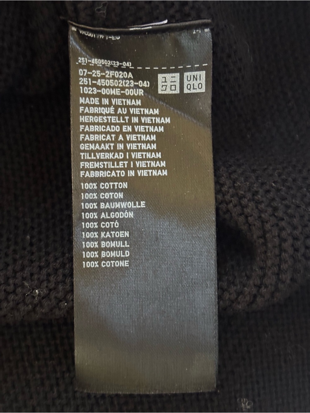 Uniqlo 3D knitted Classic Pullover Sweater Black Size Small - Picture 7 of 9